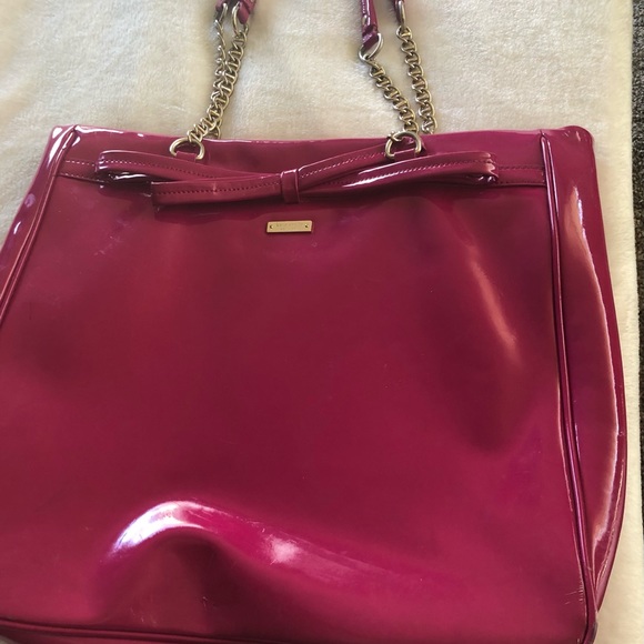 Hot pink Kate Spade bag. Play condition - Picture 2 of 6